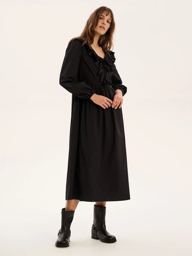 OMNES Amy-Leigh Dress in Black - 2