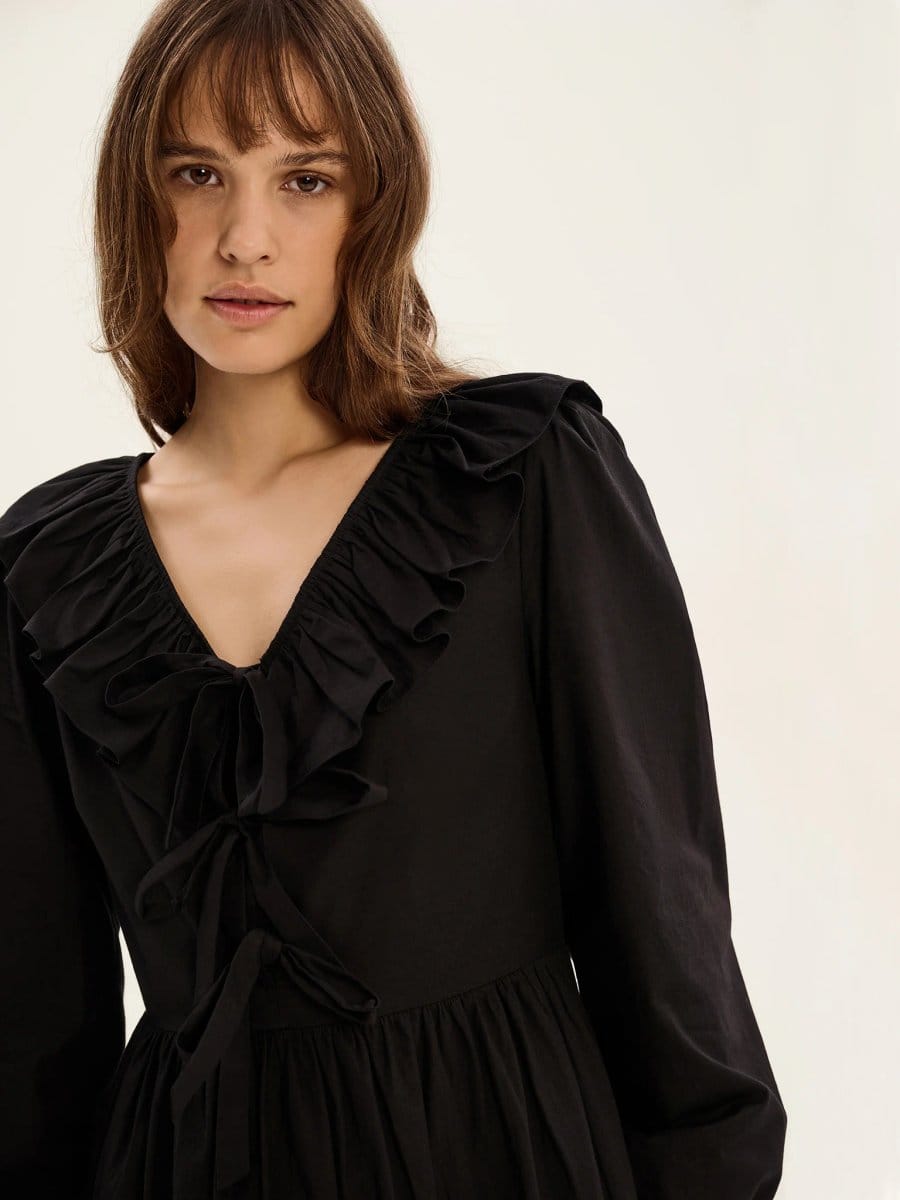 OMNES Amy-Leigh Dress in Black - 4