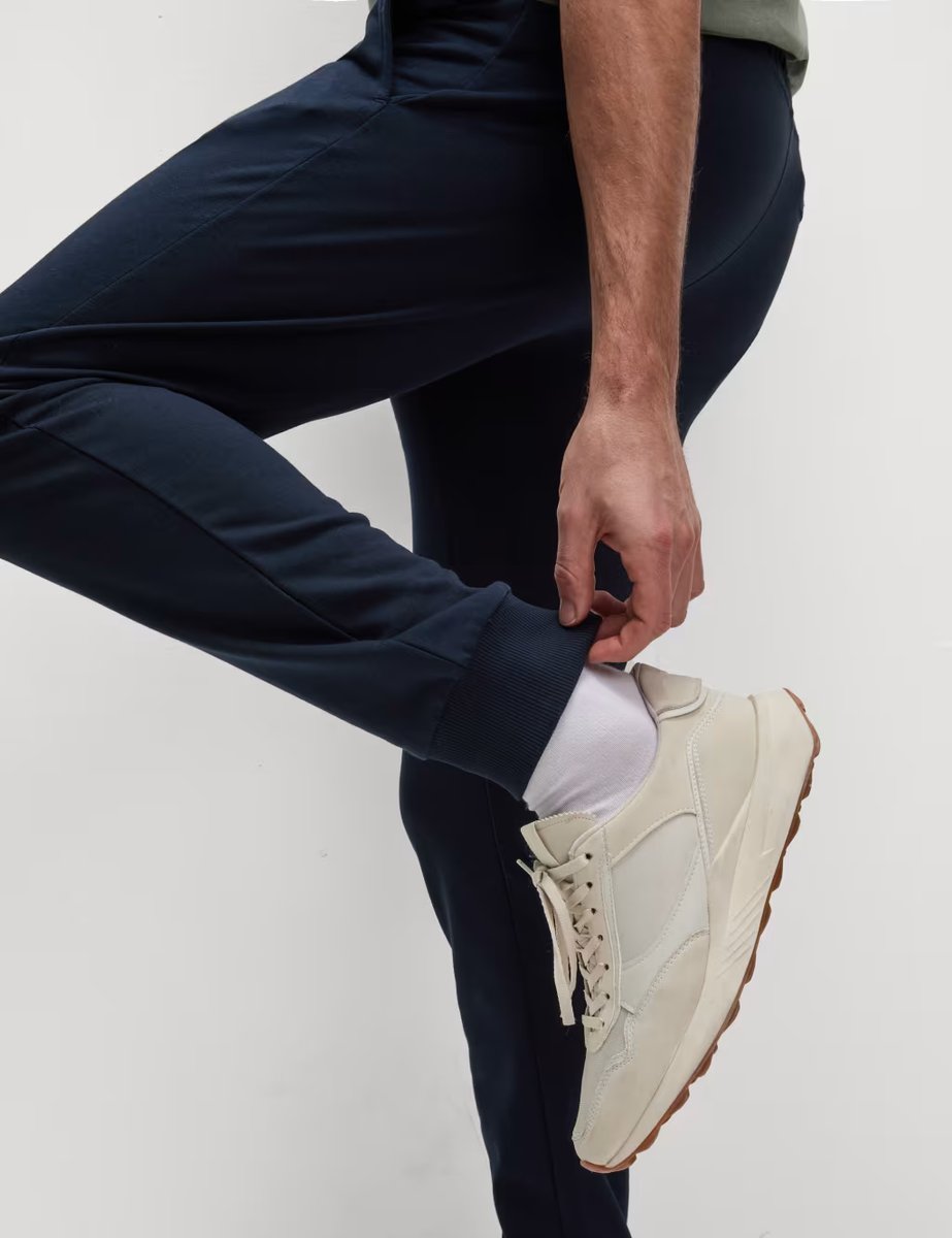 Marks & Spencer M&S Cuffed Joggers Navy - 2