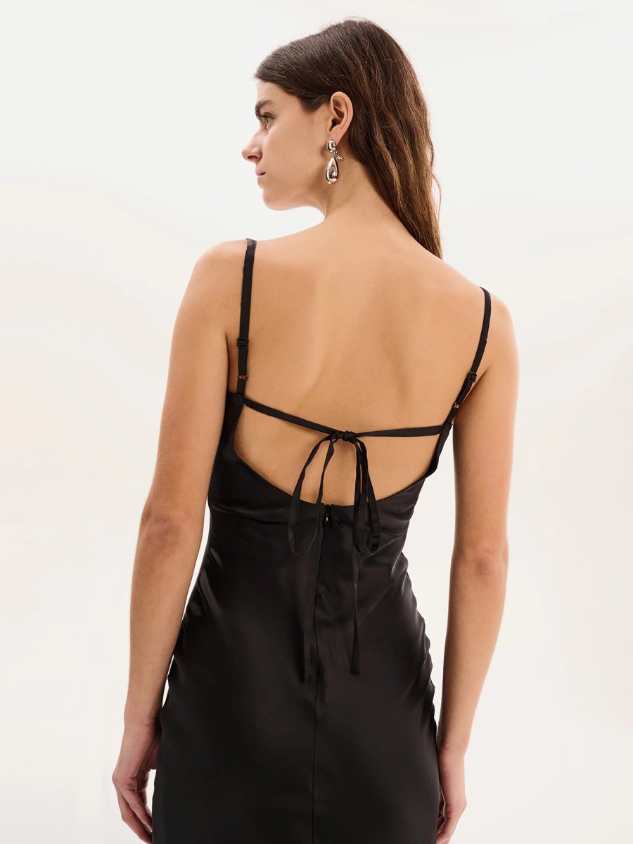 OMNES Belle Dress in Black - 2