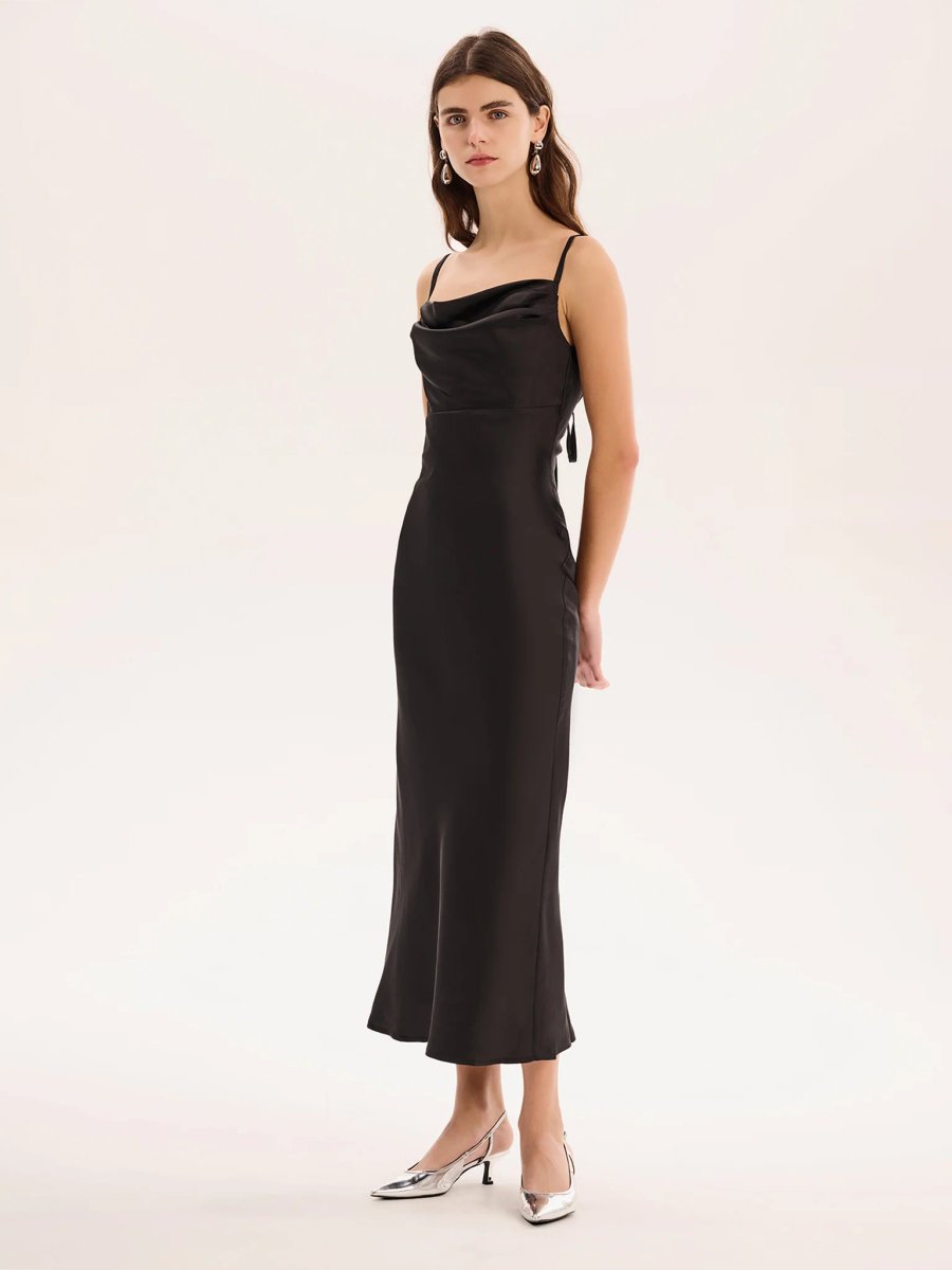 OMNES Belle Dress in Black - 3