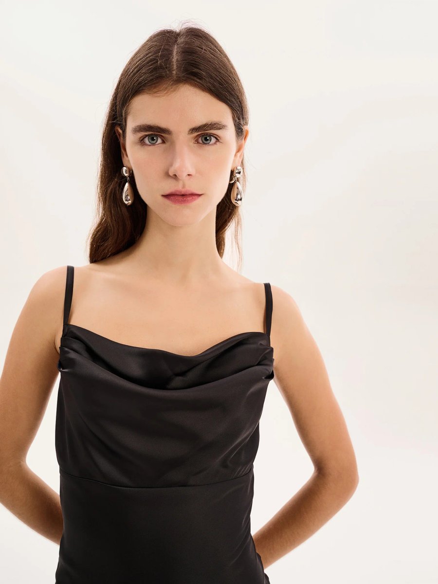 OMNES Belle Dress in Black - 4