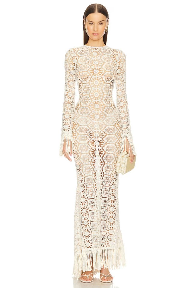 revolve Maia Fringe Gown - 2