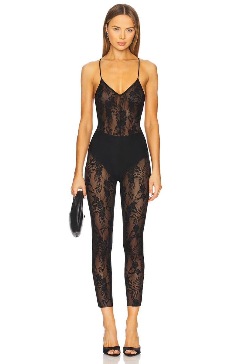 revolve Low Back Fara Slip Catsuit