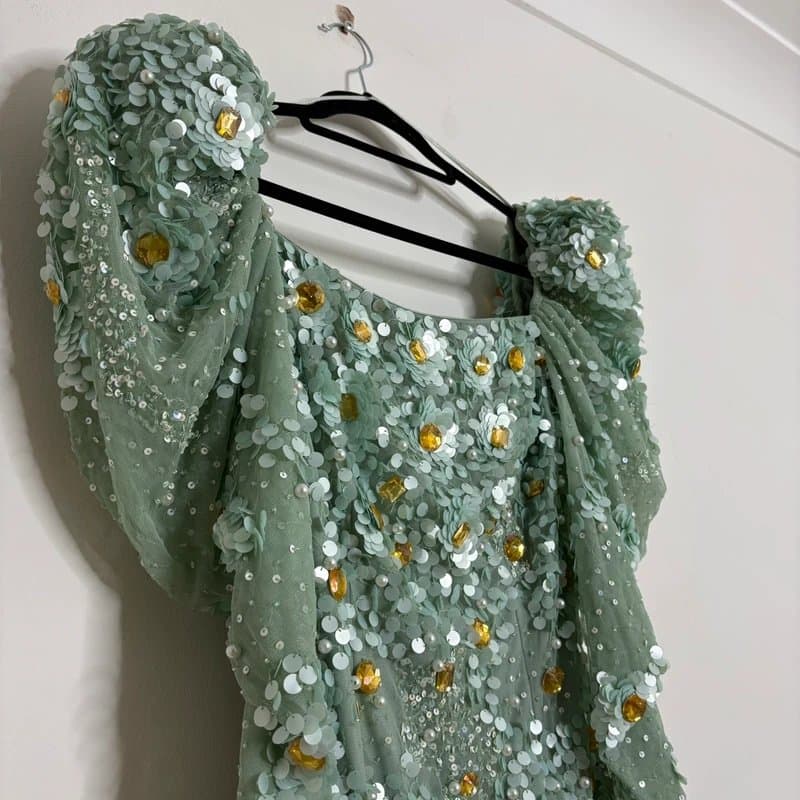 ASOS ASOS Luxe Sequin Embellished Dress