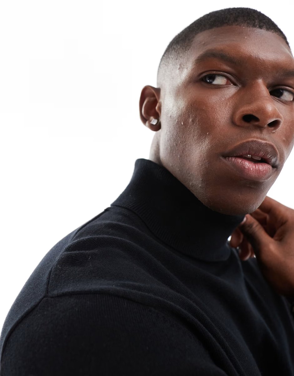 ASOS Jack & Jones knitted roll neck jumper - 4