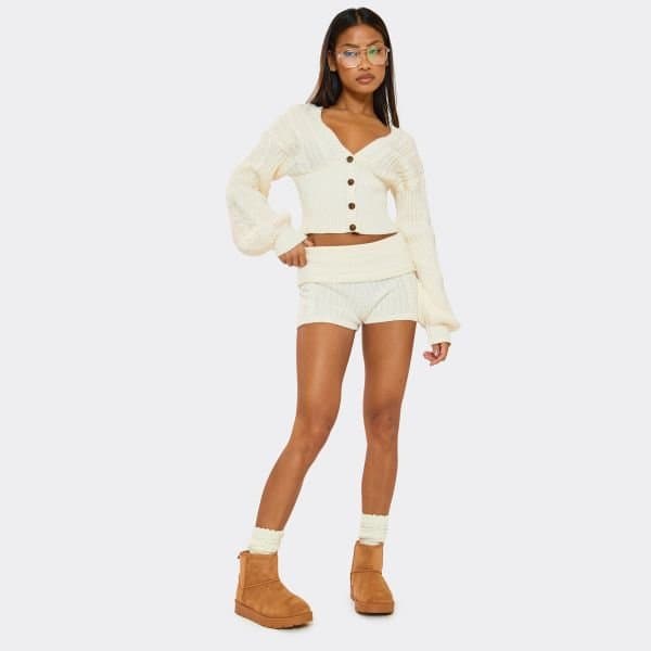 EGO Apple Faux Fur Lining Ankle Boot In Tan Brown Faux Suede, Women's Size UK 3