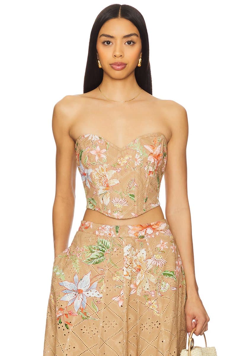 revolve X Revolve Corset Top