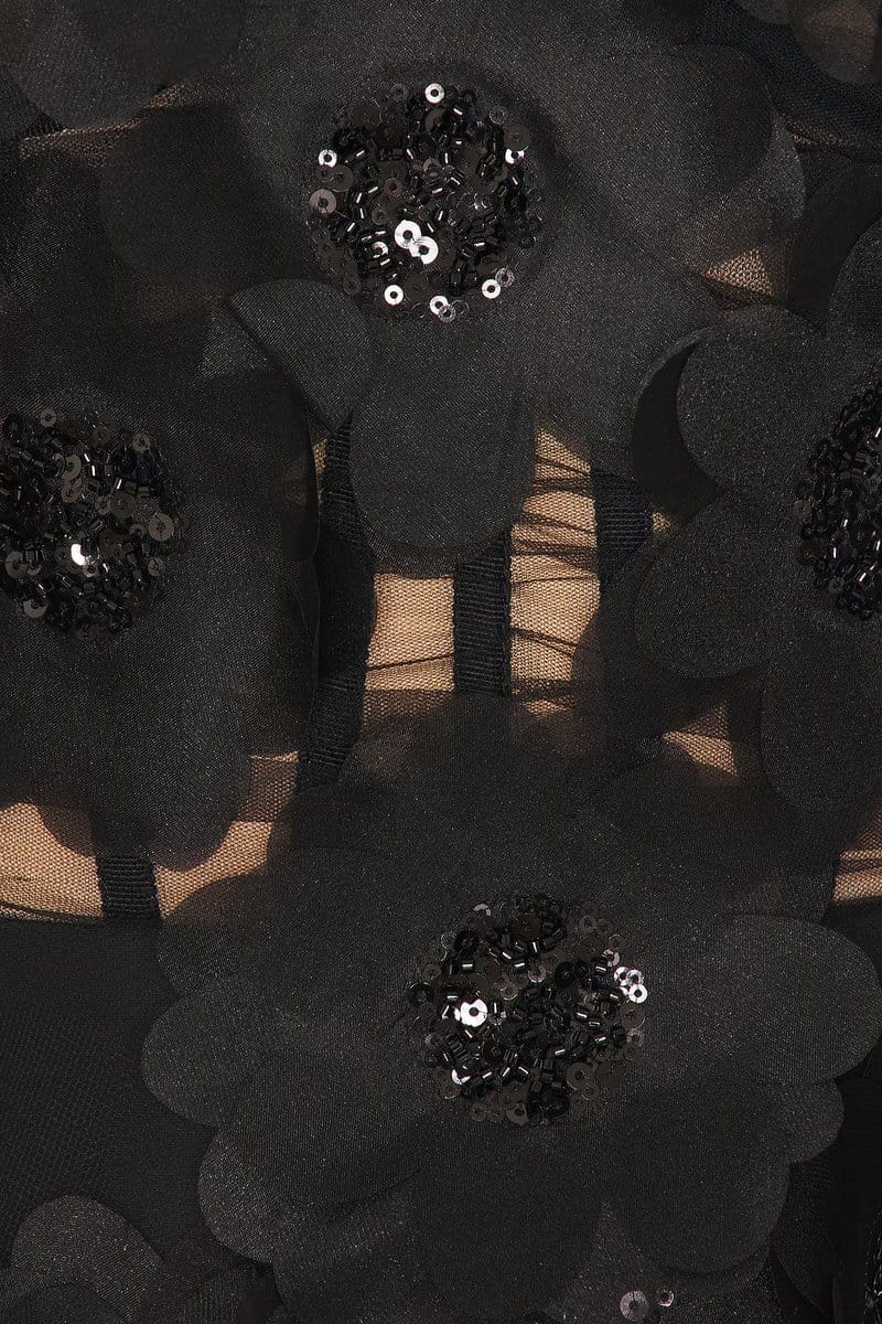 revolve Rosalie Noir Gown - 4