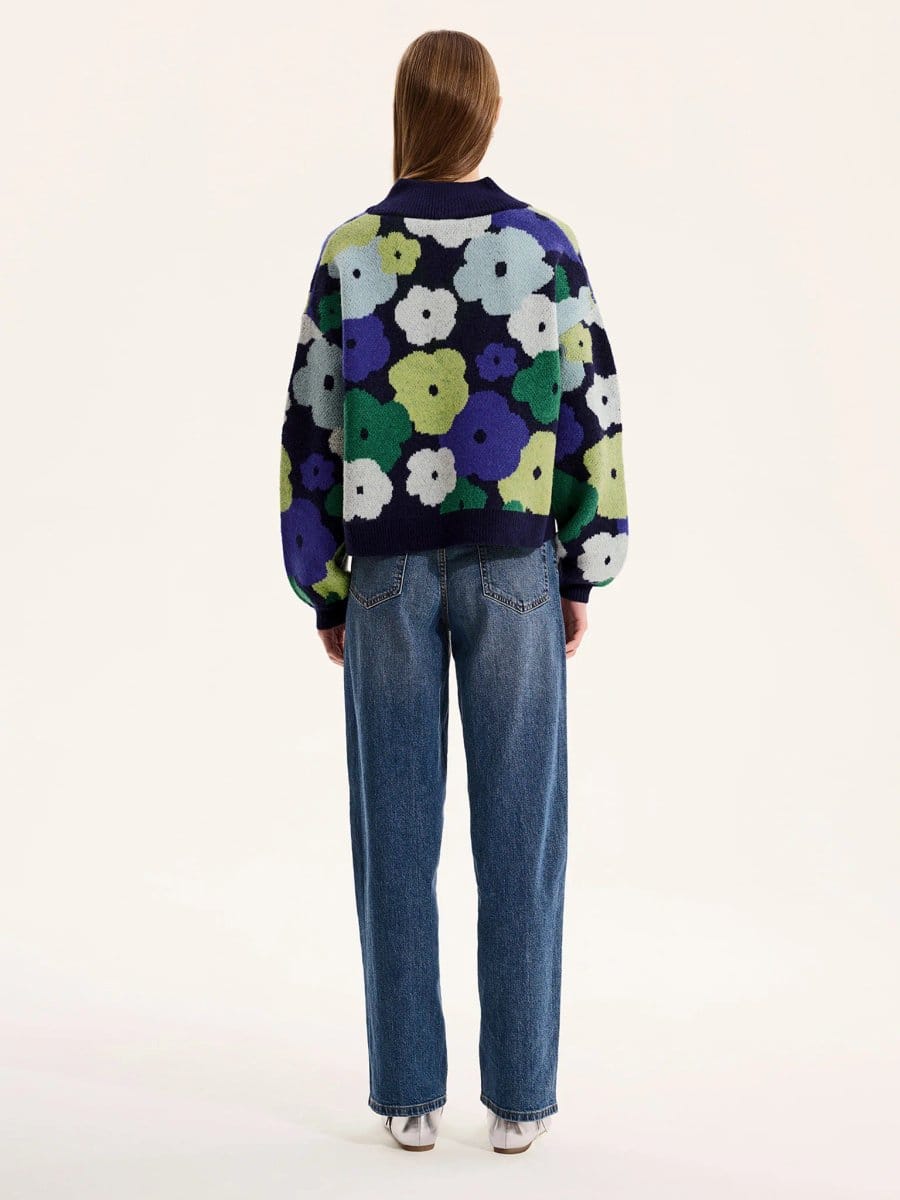 OMNES Ari Oversized Floral Jumper - 4