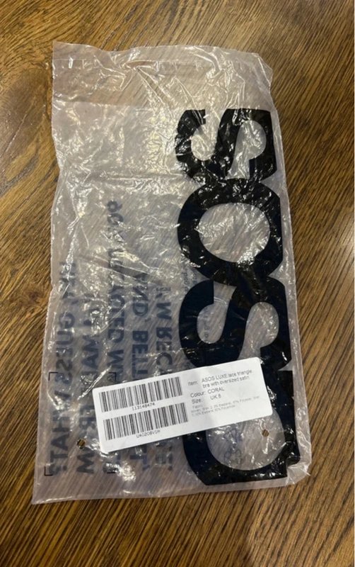 Asos luxe ASOS Luxe lace triangle bra brand new size 8 - 2