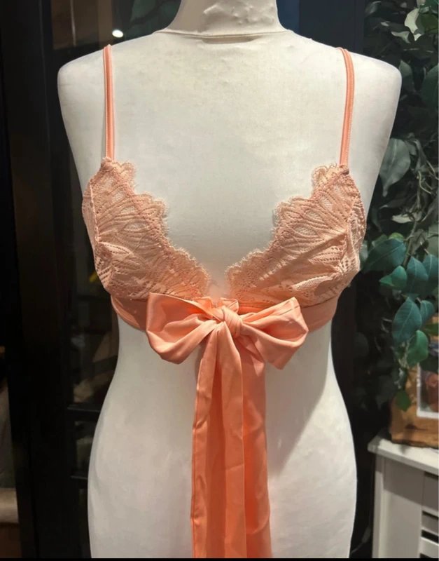 Asos luxe ASOS Luxe lace triangle bra brand new size 8 - 4