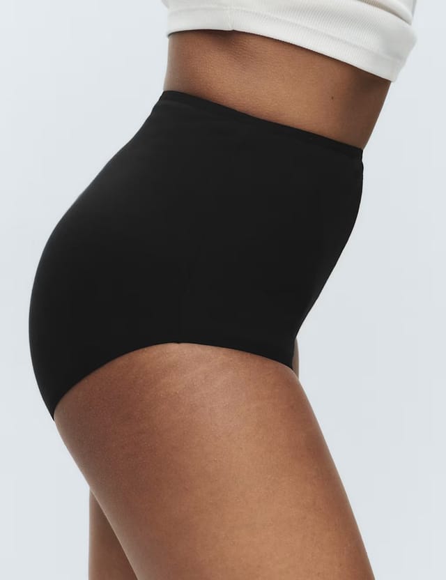 Marks & Spencer M&S 7 Pack Pure Cotton Full Briefs Cream Mix - 2