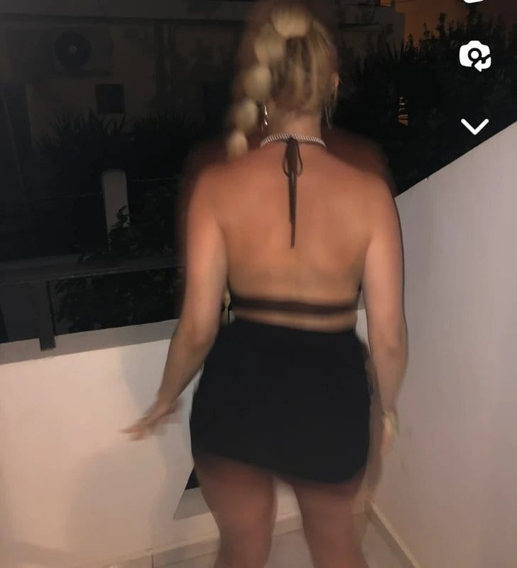 ASOS Black tier halter top - 4