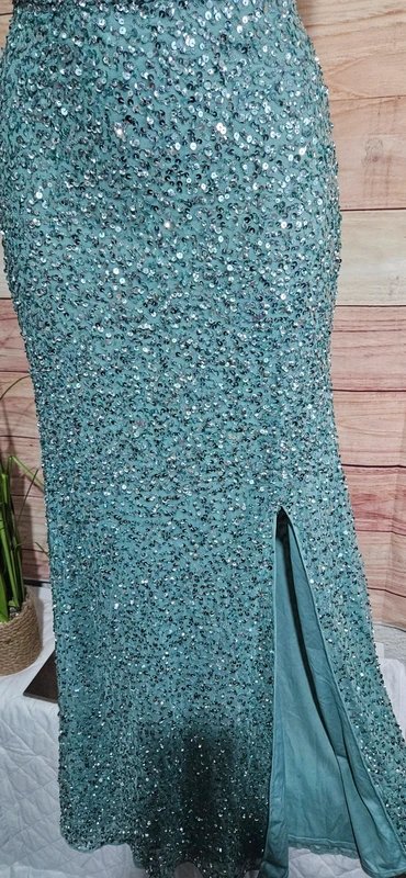beautt Insane Beautt Mint embellished sequin occasions dress size 10 bnwot - 4