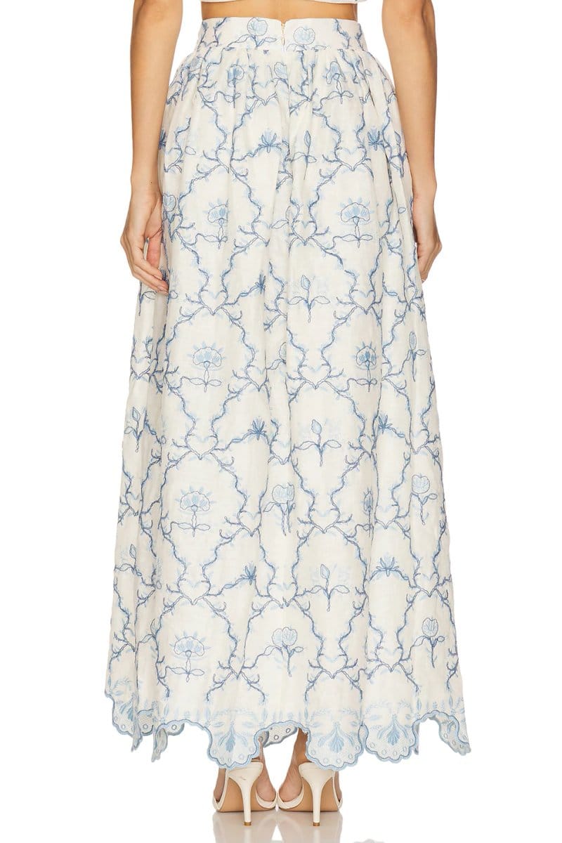 revolve Tangelo Maxi Skirt - 4