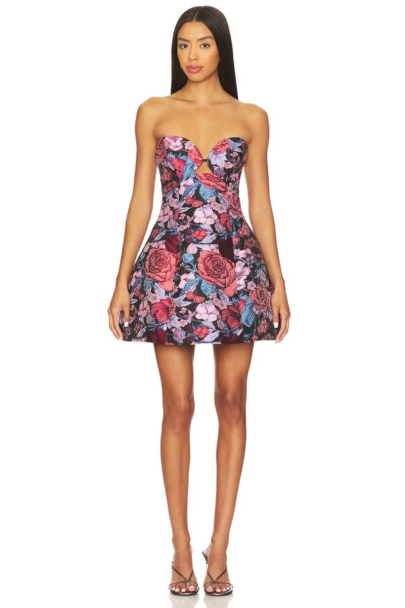 revolve Delphine Tulip Mini Dress