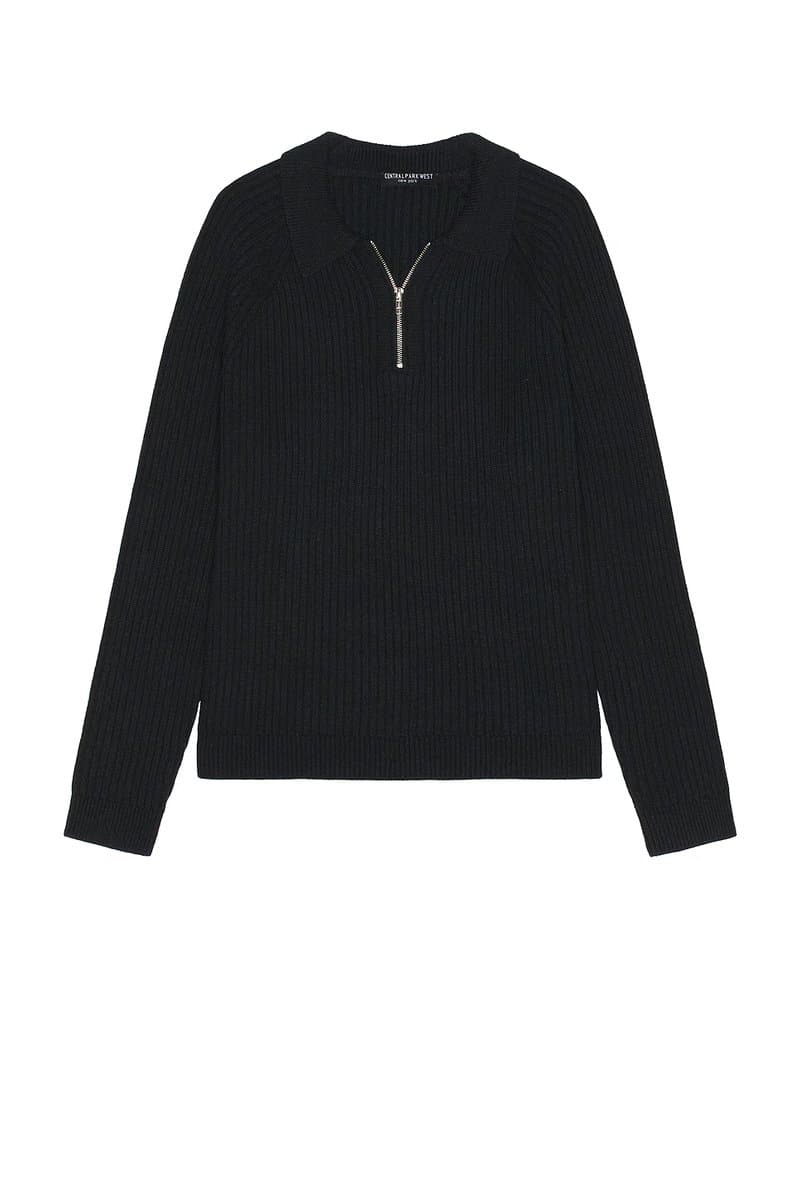 revolve Oversized Chunky Quarter Zip Sweater