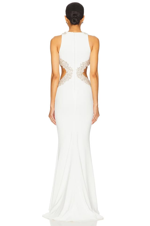 revolve Camila Rhinestone Gown - 3