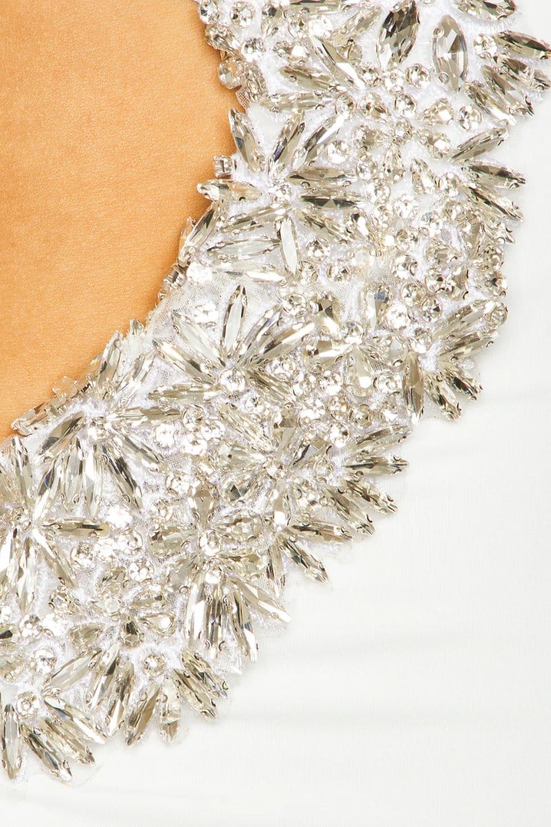 revolve Camila Rhinestone Gown - 4