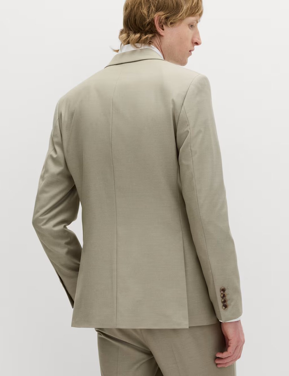 Marks & Spencer M&S Slim Fit Stretch Ultimate Suit Jacket Pale Green - 3