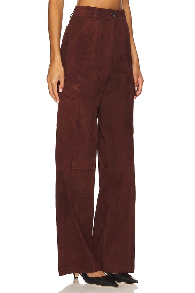 revolve Sammy Suede Pants - 2