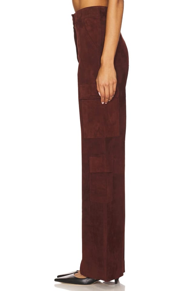 revolve Sammy Suede Pants - 3