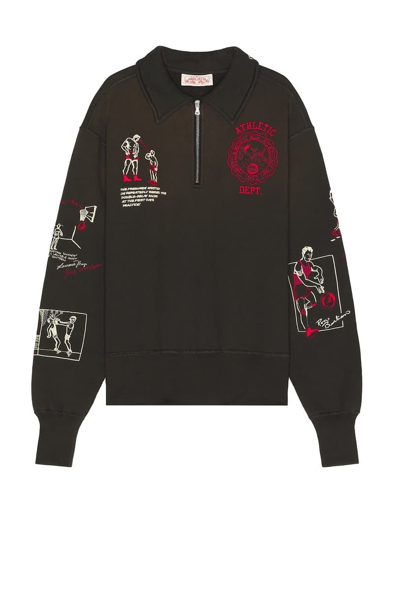 revolve Varsity 1/4 Zip Sweater