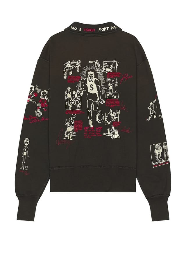 revolve Varsity 1/4 Zip Sweater - 2