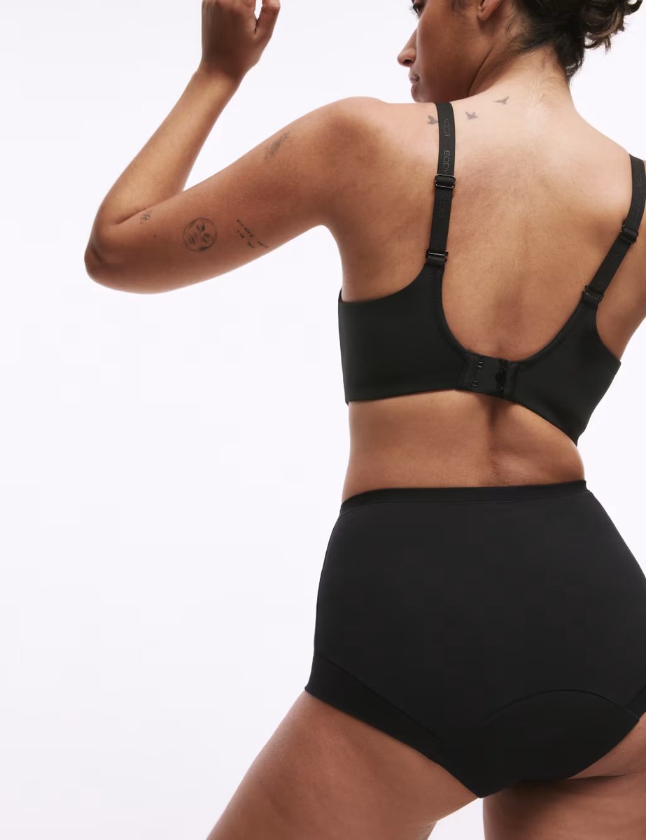 Marks & Spencer M&S 3pk Heavy Absorbency Period Full Briefs Black - 3