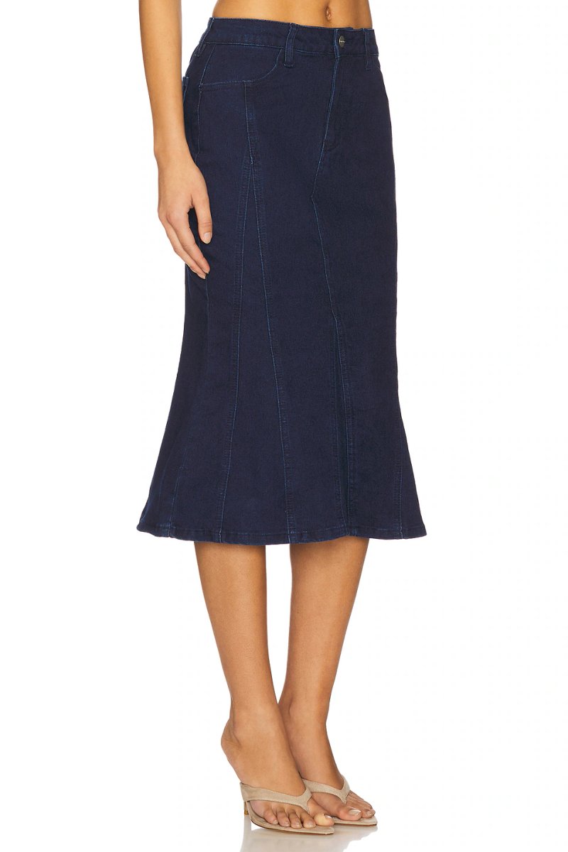 revolve Darlah Denim Midi Skirt - 2