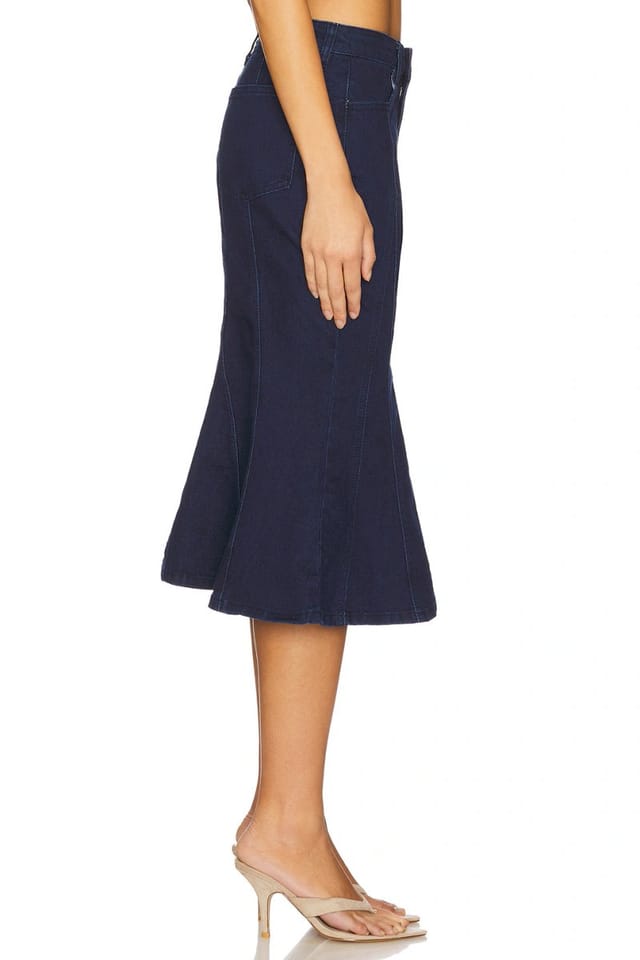 revolve Darlah Denim Midi Skirt - 3