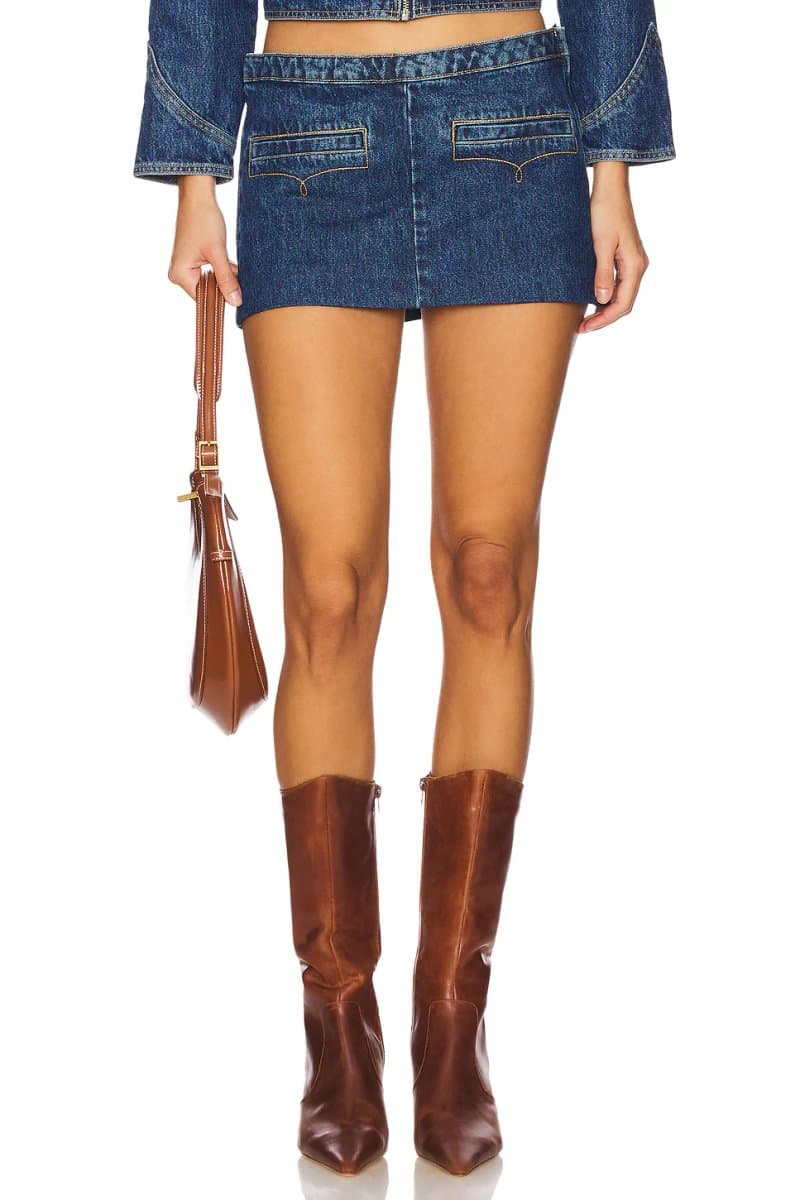 revolve Bandit Micro Mini Skirt