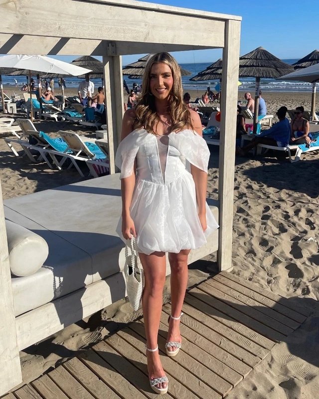 Asos luxe ASOS Luxe Wedding Mesh Plunge Bardot Dress - 2