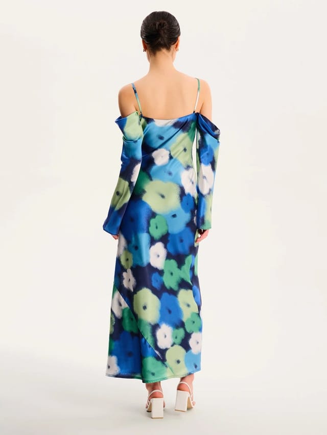 OMNES Munique Dress in Spray Floral - 3