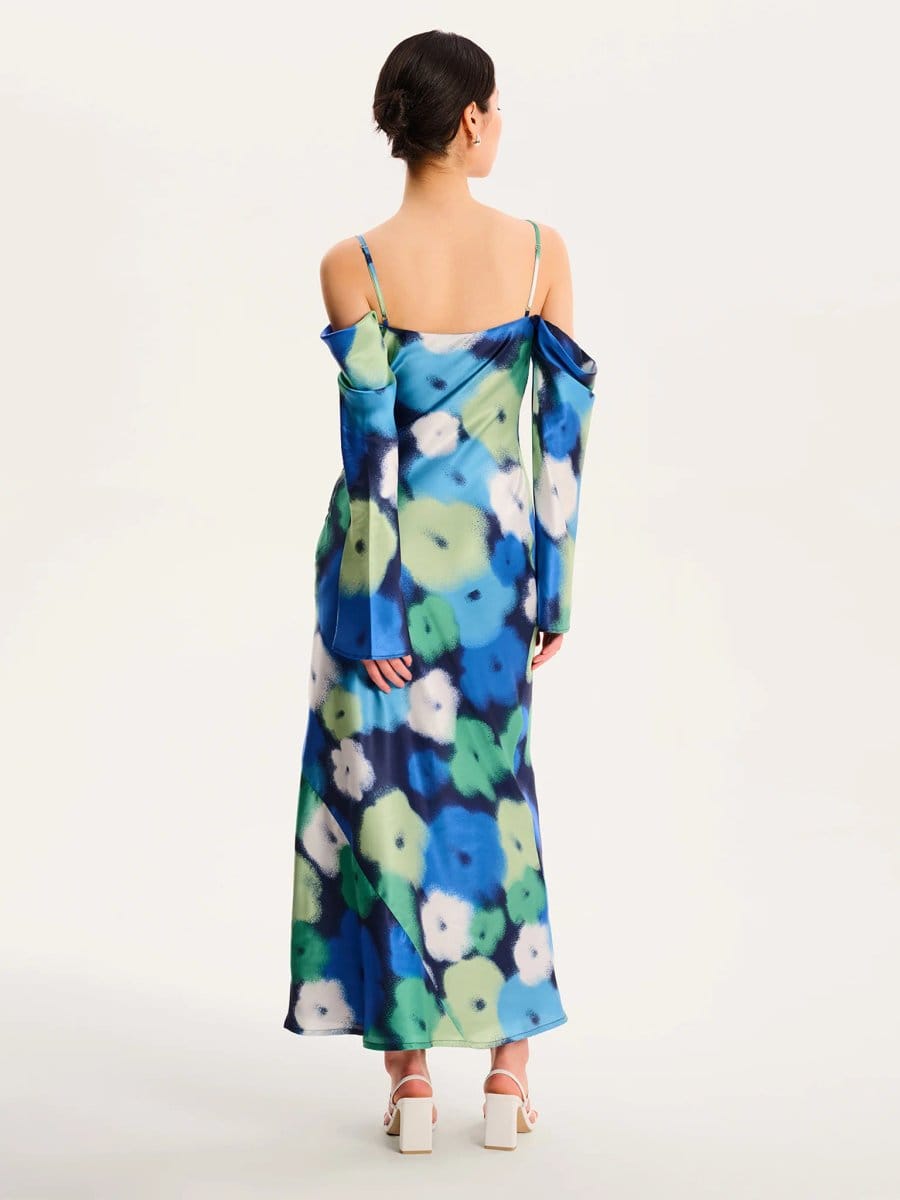OMNES Munique Dress in Spray Floral - 4