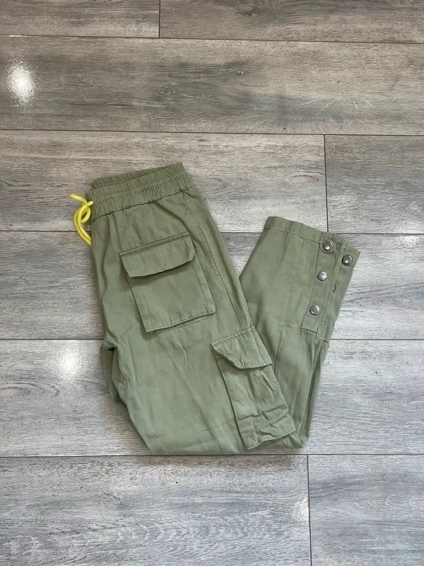 cargo pants Khaki Cargo Pants - 1