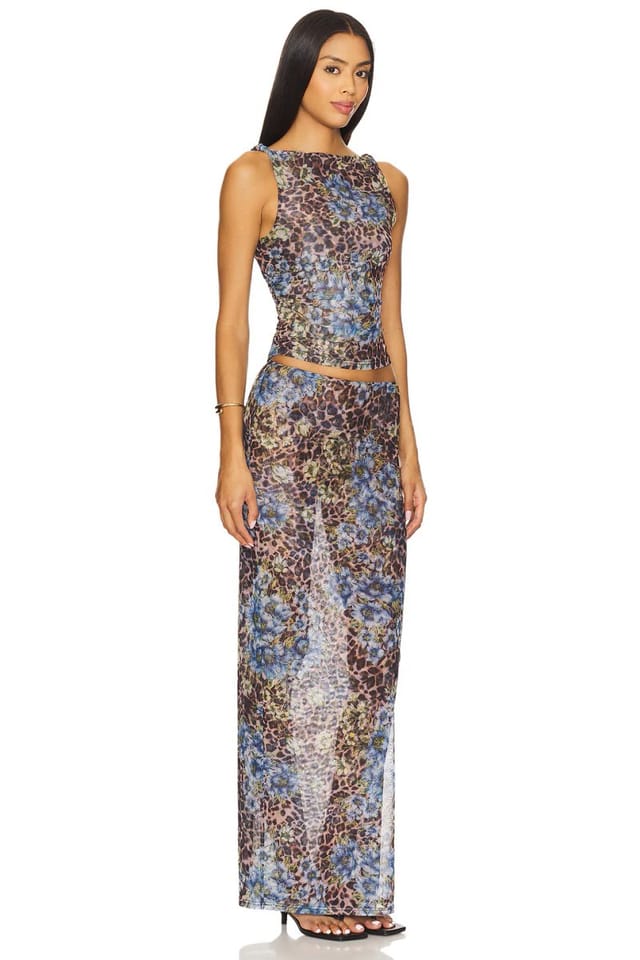 revolve Concha Maxi Skirt Set - 2