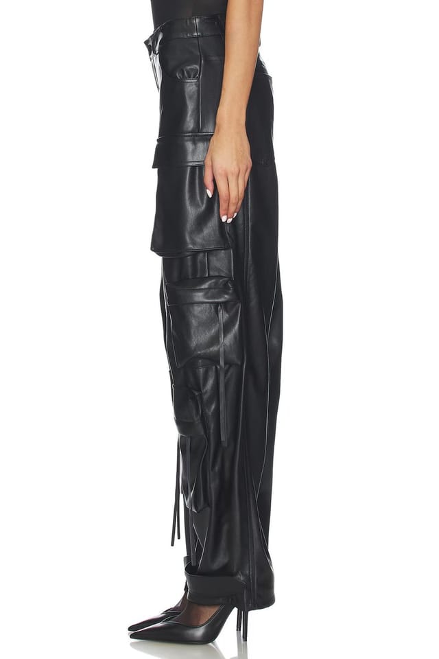 revolve Duo Faux Leather Pant - 3