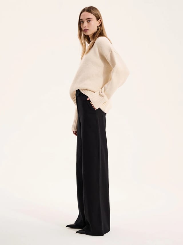 OMNES Clarice Trouser in Black - 2