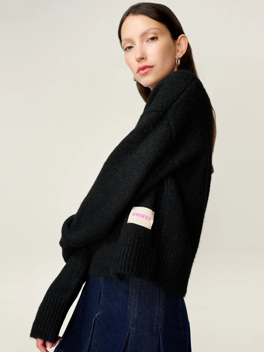 OMNES STUDIO OMNES Daria Jumper in Black - 4