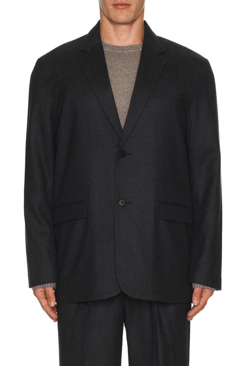 revolve Wool Saxony Tailored Jacket