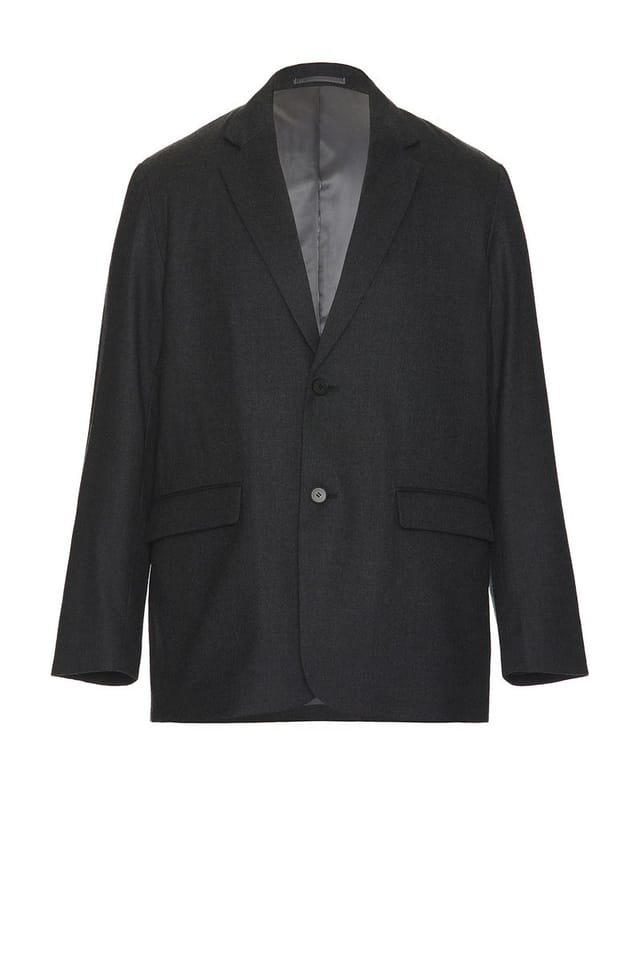 revolve Wool Saxony Tailored Jacket - 3