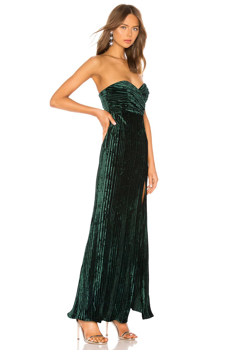 revolve Spanish Moss Gown - 2