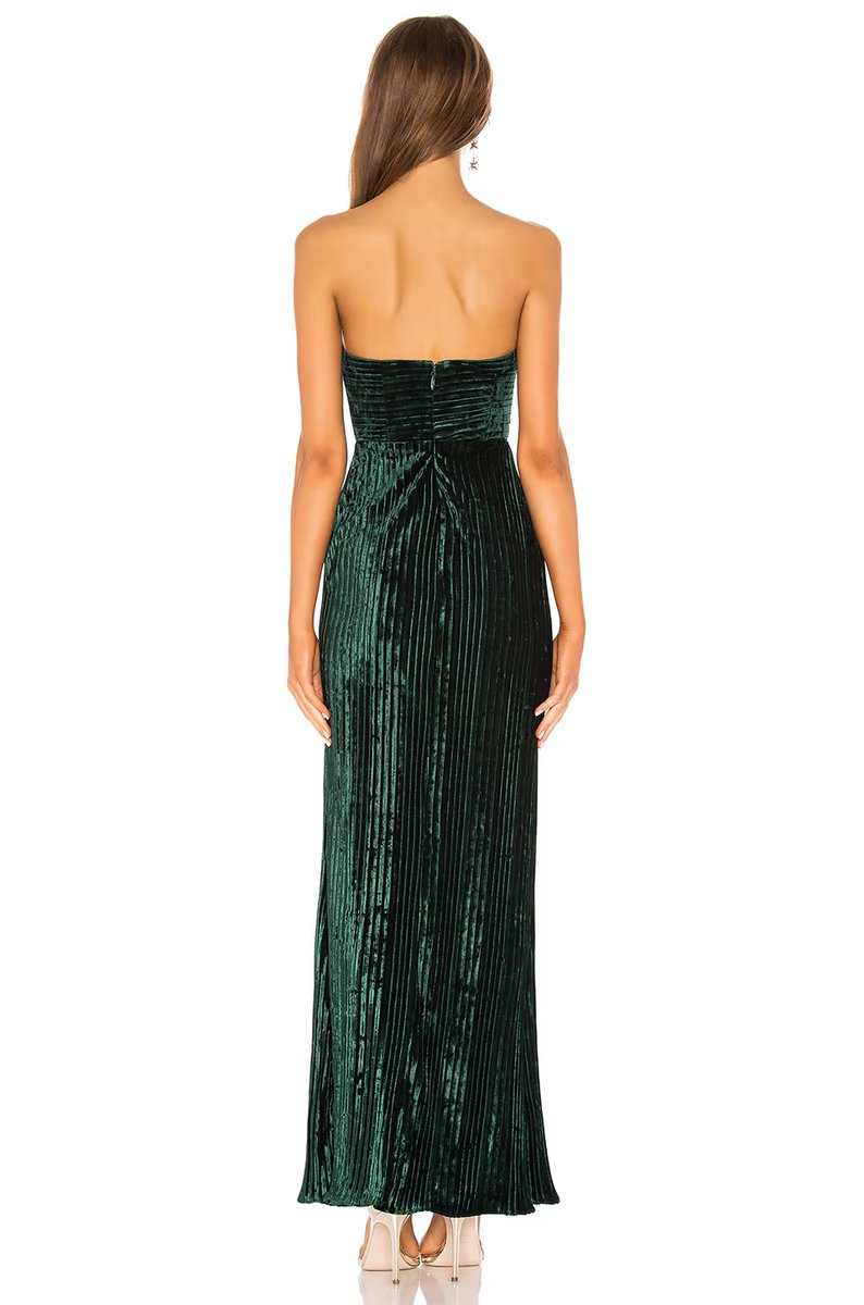 revolve Spanish Moss Gown - 3