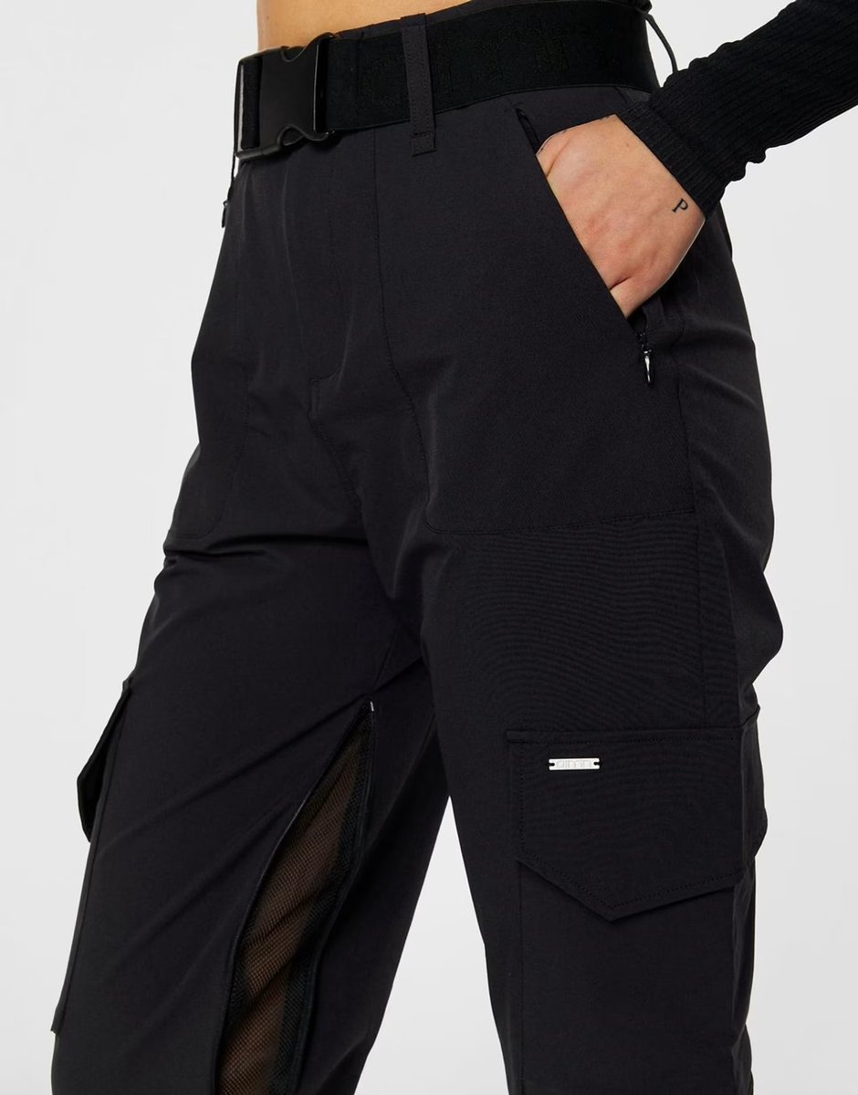 ASOS Aim'n Black cargo pants in black - 2