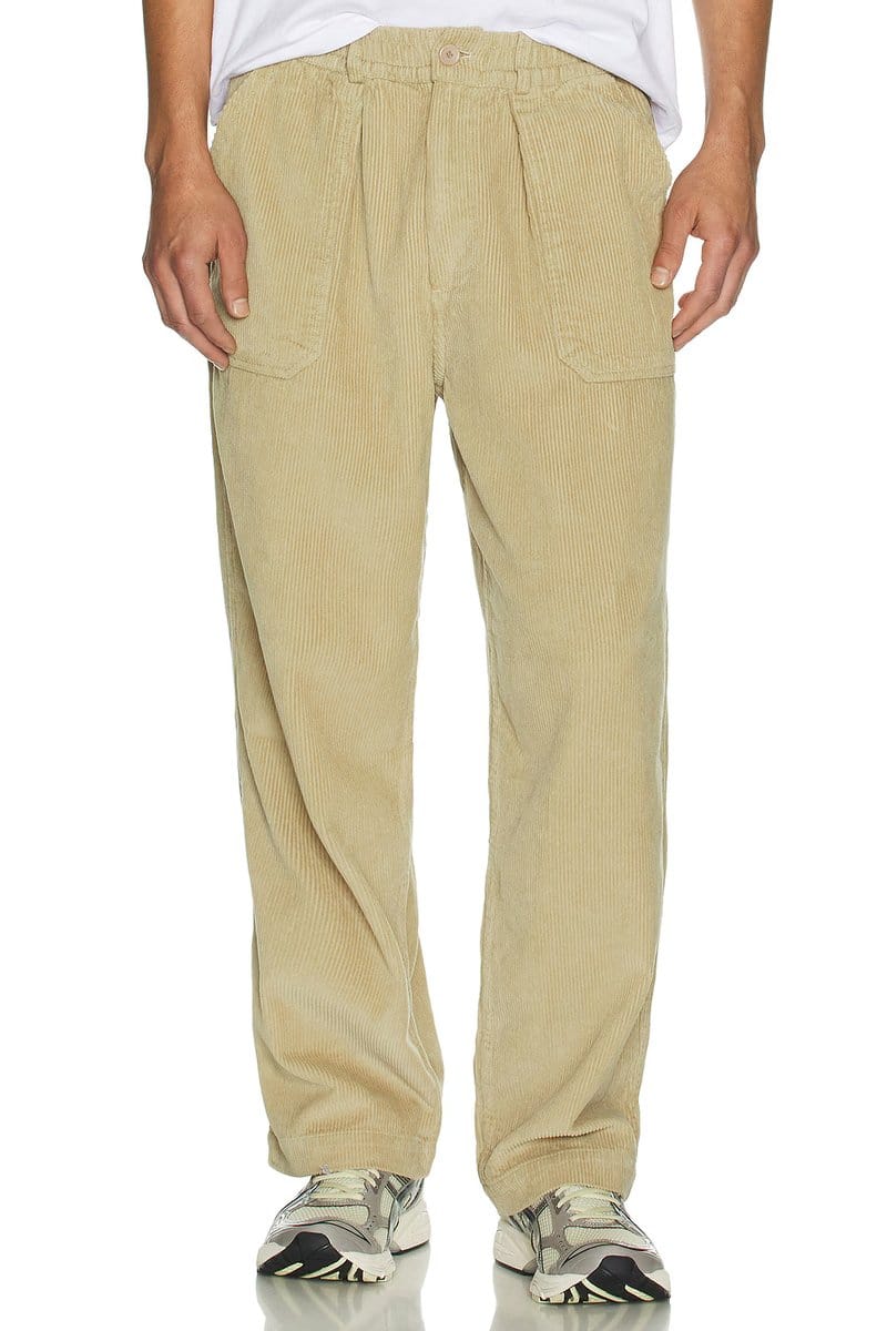 revolve One Tuck Fatigue Corduroy Pants - 4