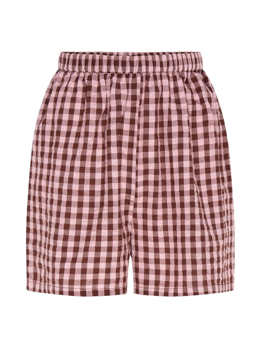 OMNES Joshua Checked Shorts - 4