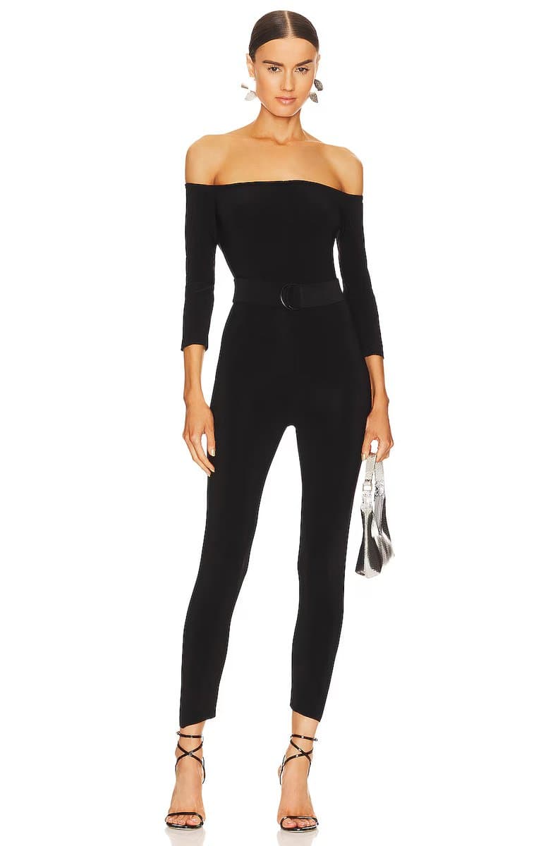 revolve Off Shoulder Catsuit