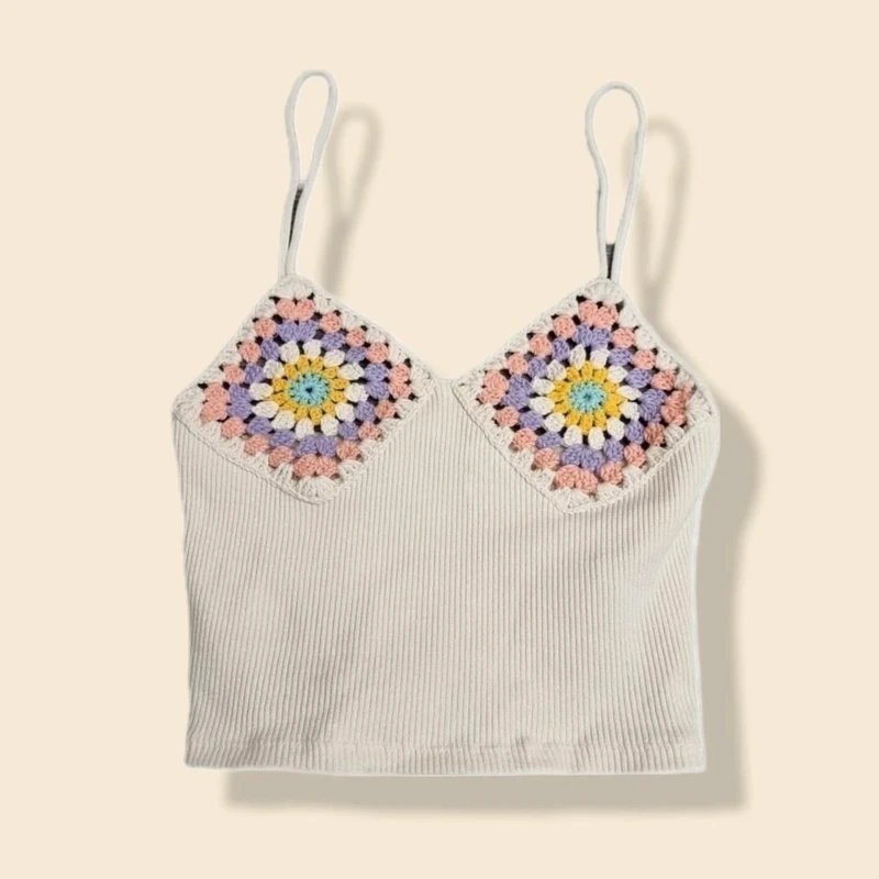 Zara New Without Tags Women's Zara knitted/ Crochet summer crop top - 3